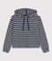 Women's Cotton Hoodie SMOKING blue/MARSHMALLOW white