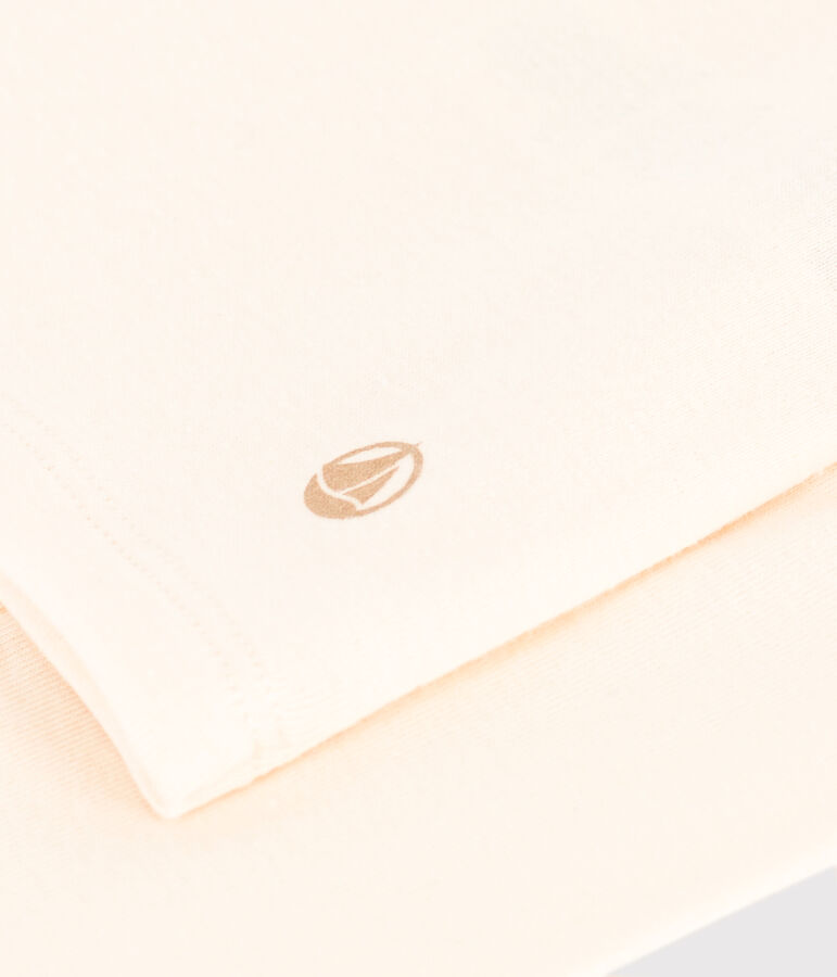 Girls' Cotton Cardigan Ecru