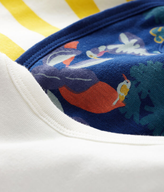 Baby Girls' Ribbed Bibs - 3-Piece Set multicolor