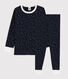 Unisex Starry Ribbed Pyjamas