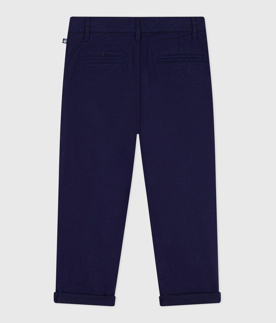 Children's cotton trousers SOIR blue