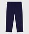 Children's cotton trousers SOIR blue