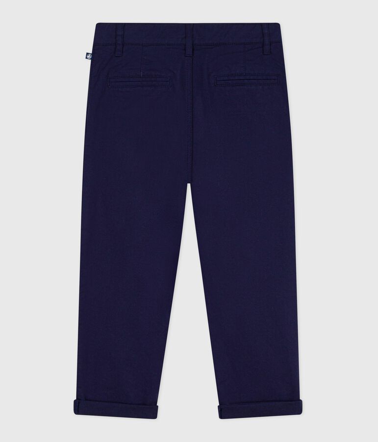 Children's cotton trousers blue