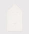 Tube knit baby nest MARSHMALLOW white
