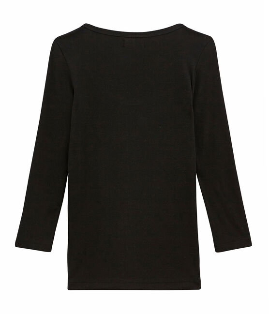 Women's 3/4 sleeved t-shirt NOIR black