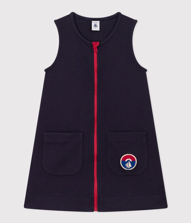 Girls' sleeveless cotton dress SMOKING