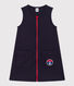 Girls' sleeveless cotton dress
