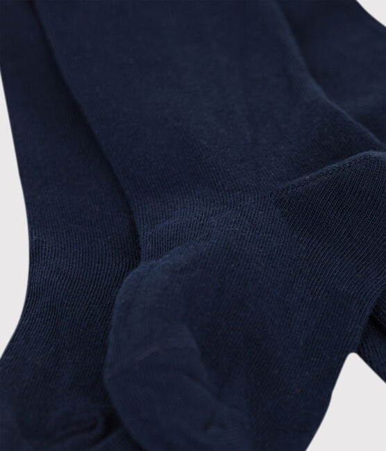 Pair of tights for baby girls SMOKING blue