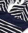 Women's 1-piece swimsuit ABYSSE blue/MARSHMALLOW white