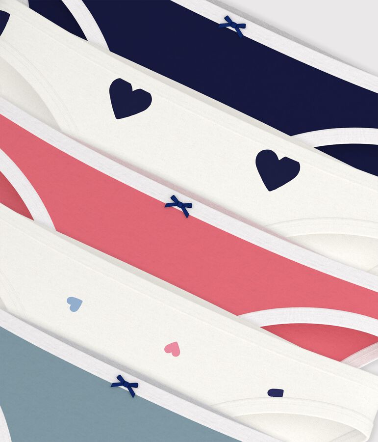 Pack of women's printed cotton pants multicolor