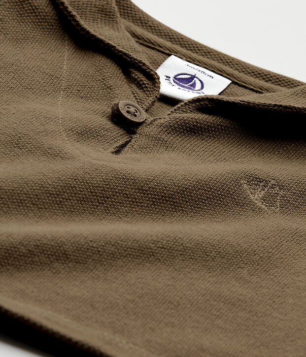 Baby boy's short-sleeved T-shirt brown