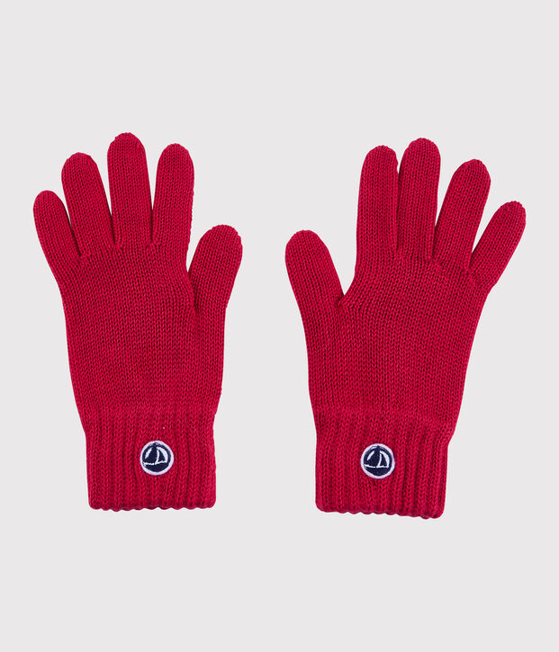 Unisex Children's Gloves red