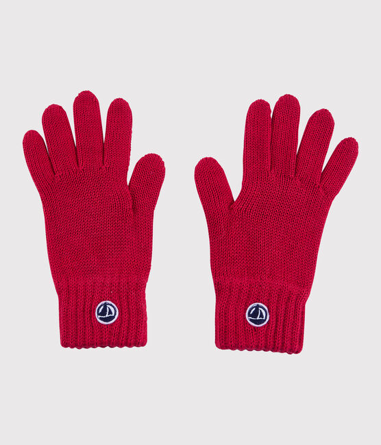 Unisex Children's Gloves TERKUIT red