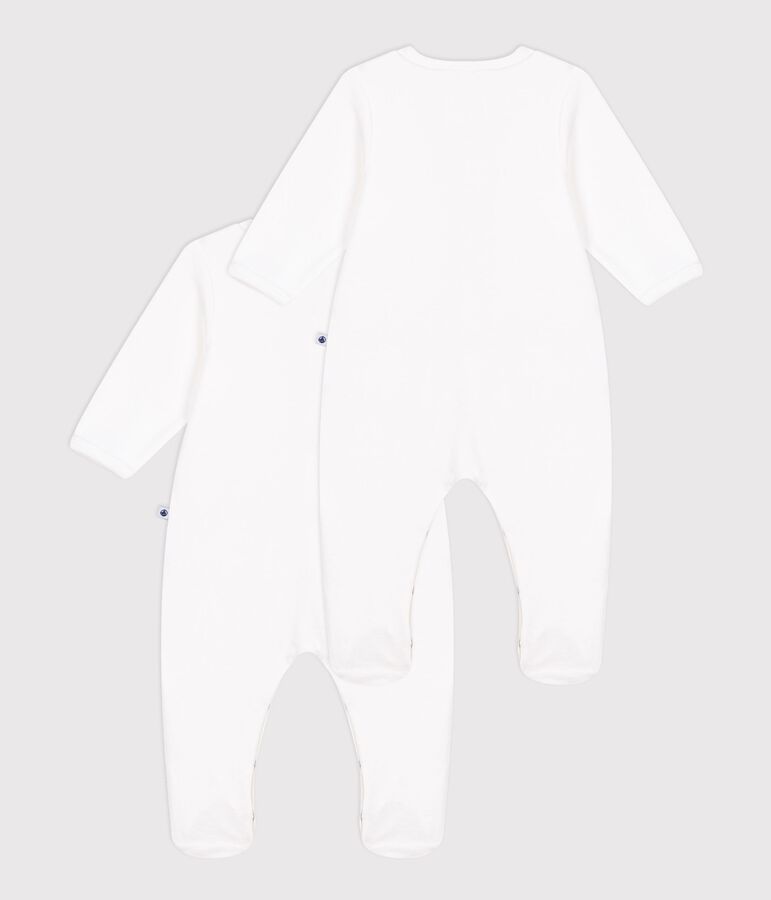 Pack of babies' velour pyjama suits variante 1