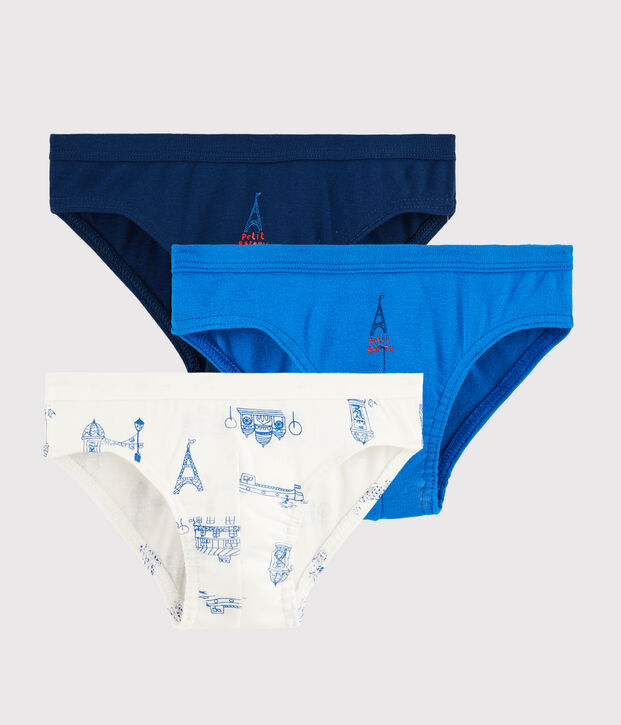 Boys' Paris Briefs - 3-Piece Set multicolor