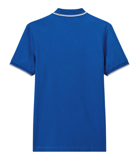 Men's short-sleeved polo shirt RIYADH blue