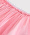 Girls' Glittery Tulle Skirt GRETEL pink/ARGENT grey