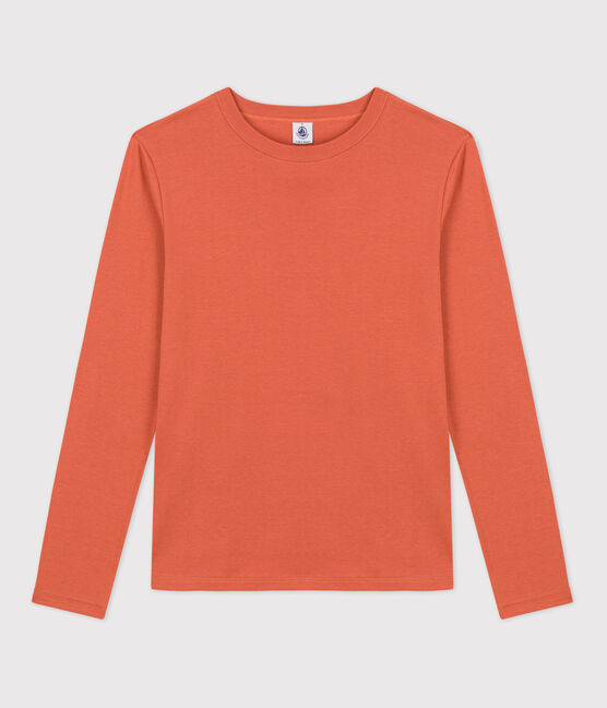 Women's Iconic Cotton Round Neck T-Shirt BRANDY pink