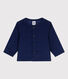 Babies' Long-Sleeved Super Fine Velour Shirt