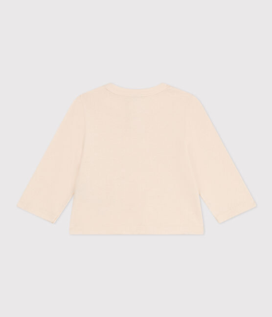 Babies' Cotton Cardigan AVALANCHE Ecru