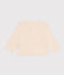 Babies' Cotton Cardigan AVALANCHE Ecru