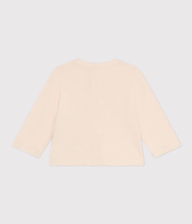 Babies' Cotton Cardigan Ecru