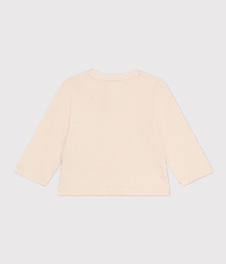 Babies' Cotton Cardigan Ecru