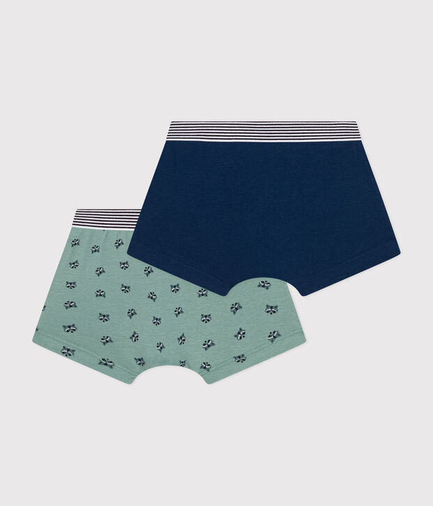 Children's cotton boxers - 2-pack multicolor