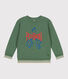 Children's unisex printed cotton sweatshirt