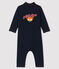 Baby boy's long playsuit SMOKING blue