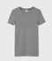 Women's Iconic Round Neck T-Shirt SMOKING blue/MARSHMALLOW white