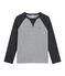 Boy's long sleeved T-shirt SUBWAY grey/CITY black