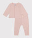 Babies' Fleece Cardigan and Trousers Outfit