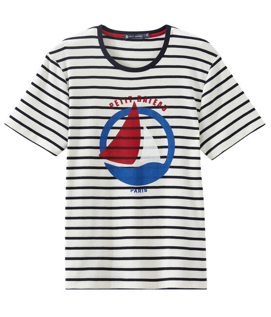 Tee-shirt MARSHMALLOW white/SMOKING blue