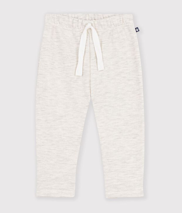 Babies' plain cotton trousers MONTELIMAR CHINE