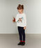 Girls' Screen Printed T-Shirt MARSHMALLOW white