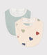 Printed Baby Bibs - 2-Pack