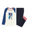 Boys' Pyjamas SMOKING blue/MULTICO white