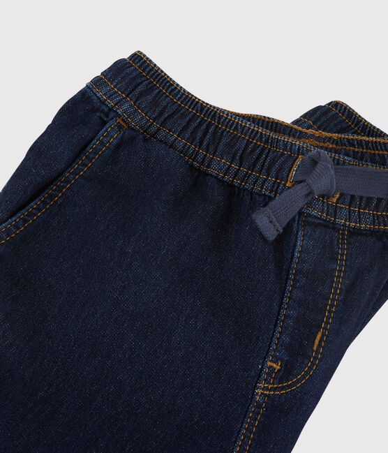 Boys' Regular Denim Trousers DENIM BLEU FONCE blue