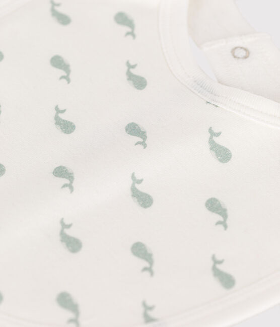 Babies' bib MARSHMALLOW white/HERBIER