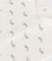 Babies' bib MARSHMALLOW white/HERBIER