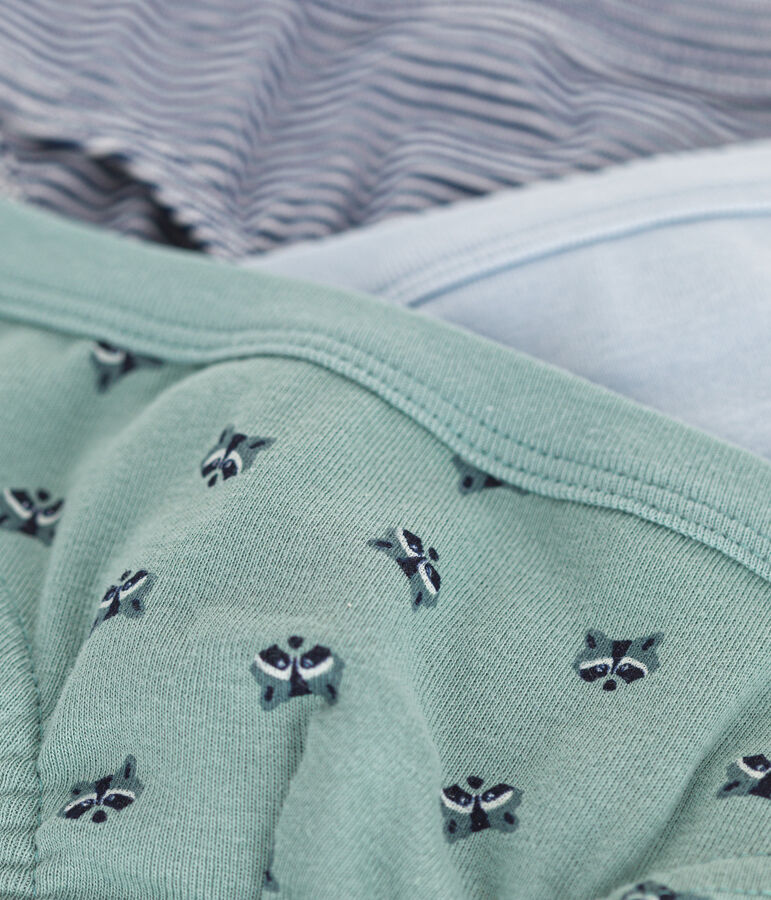 Children's cotton briefs - 3-pack multicolor