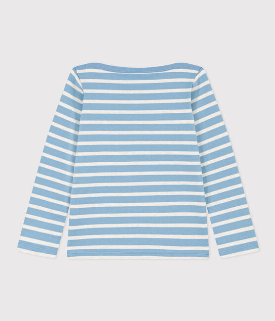 Children's unisex iconic Breton top AZUL /MONTELIMAR