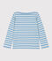 Children's unisex iconic Breton top AZUL /MONTELIMAR