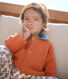 Babies' Wool/Recycled Nylon Knit Cardigan