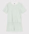 Women's short floral cotton pyjamas MARSHMALLOW /PAUL
