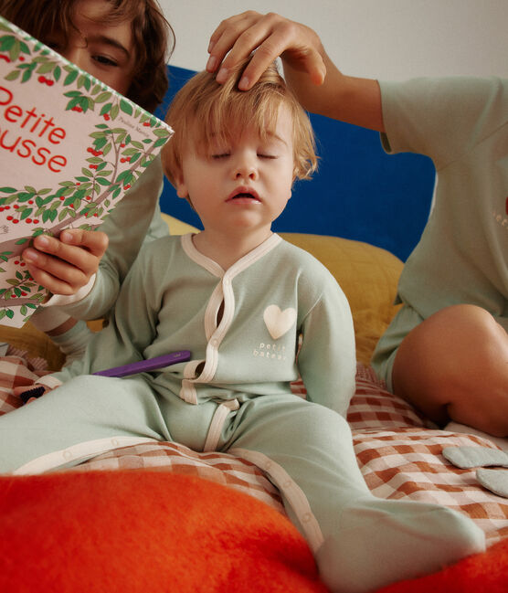 Babies' Cotton Pyjamas HERBIER green