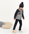Boys' Knit Cardigan SUBWAY grey/SMOKING blue/CUIVRE