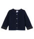 Baby Girls' Quilted Tube Knit Cardigan