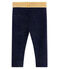 Baby girls' glittery leggings SMOKING blue/DORE yellow